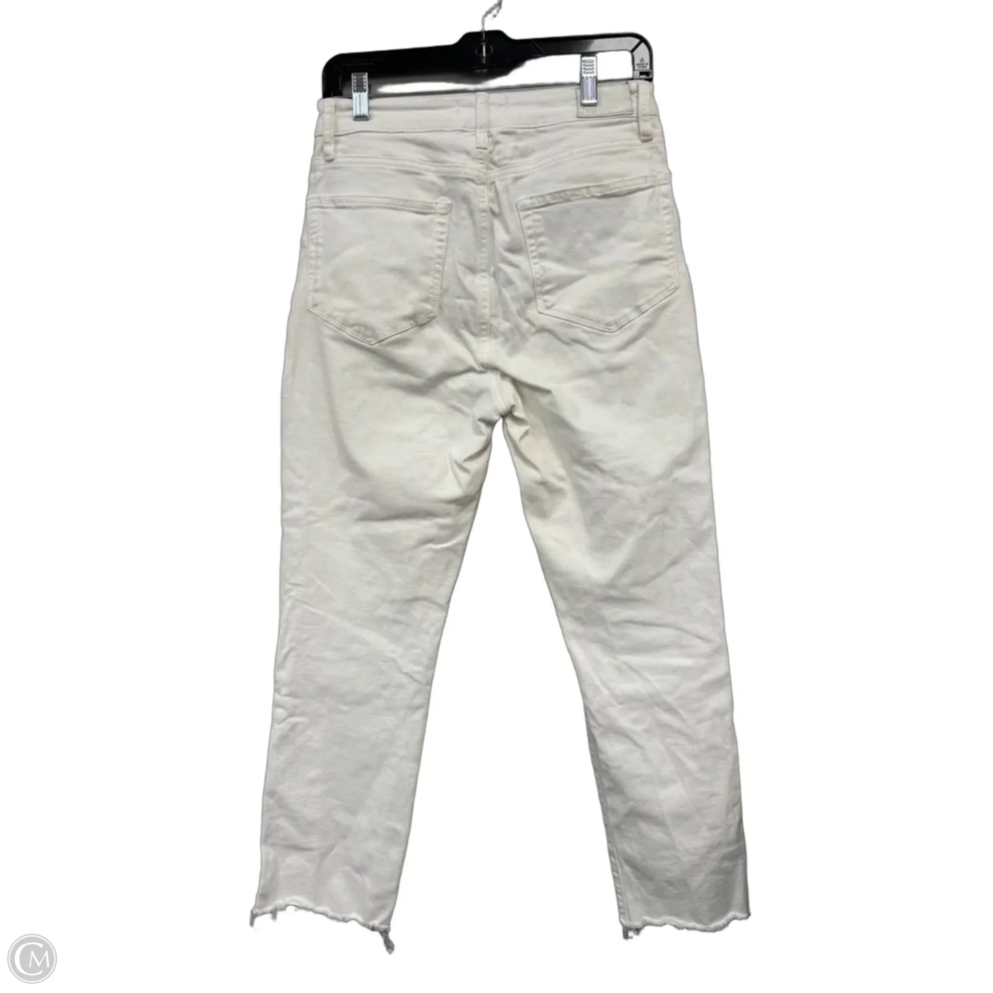 Jeans Skinny By Paige In White, Size: 8