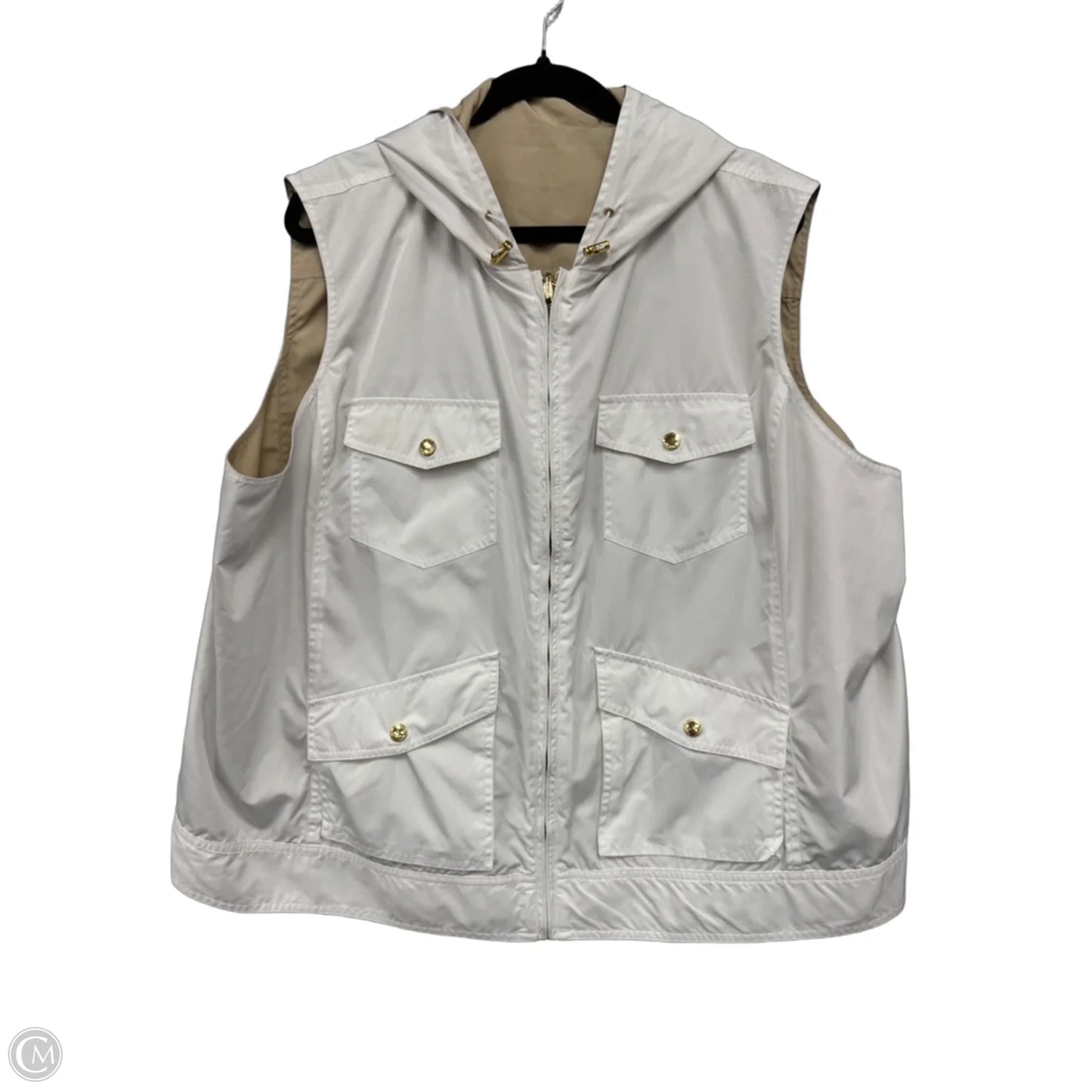 Vest Other By Lauren By Ralph Lauren In White, Size: 3x
