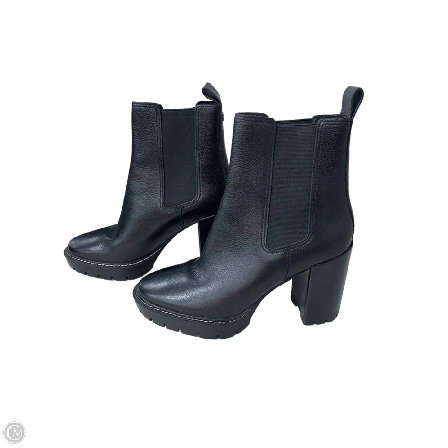 Boots Designer By Tory Burch In Black, Size: 9.5