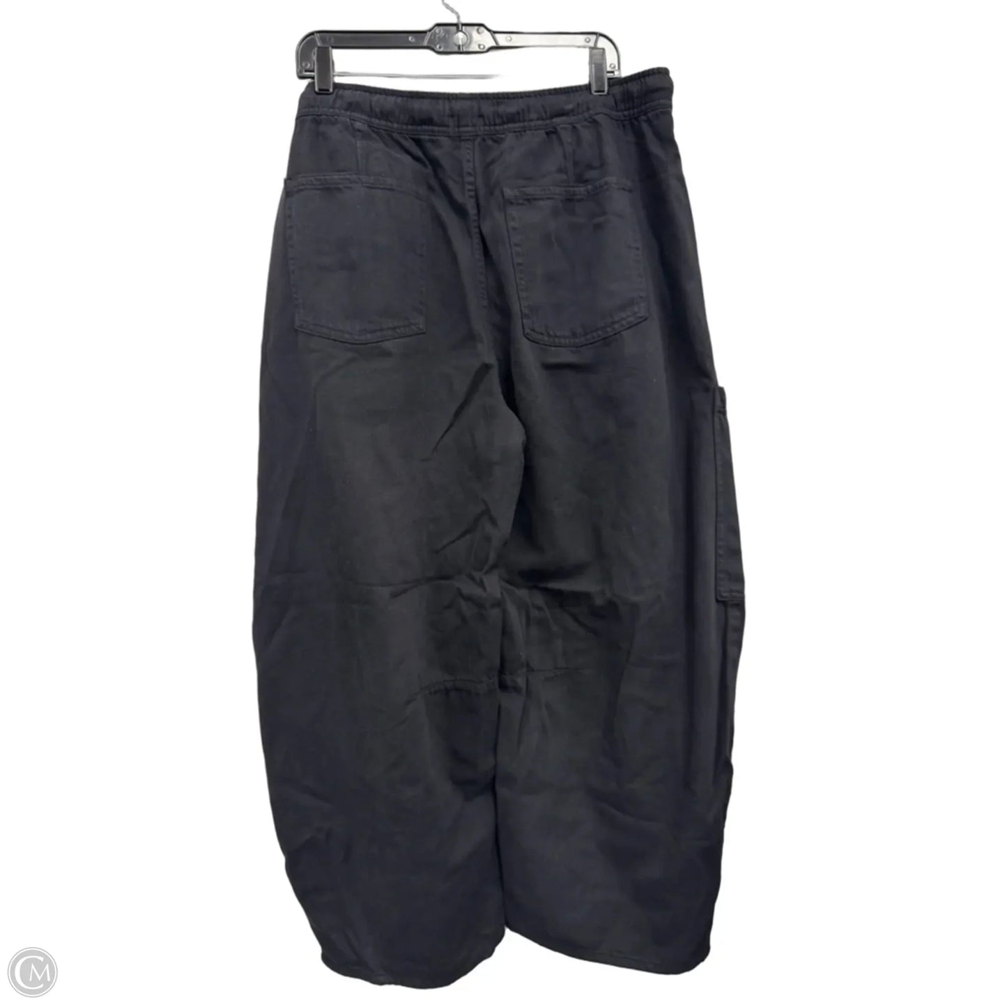 Pants Wide Leg By Gap In Black, Size: L