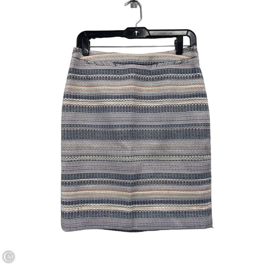 Skirt Mini & Short By Halogen In Blue & Red & White, Size: 4