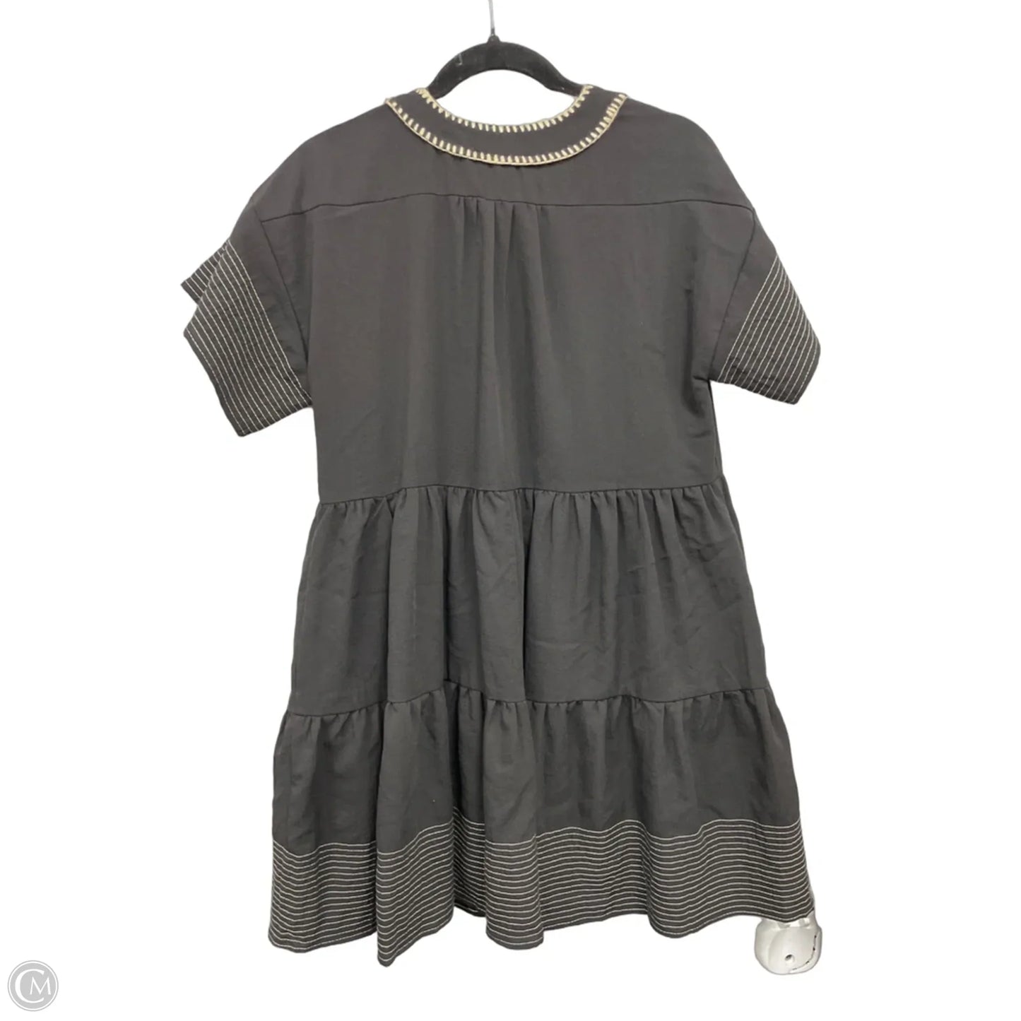 Dress Casual Short By Entro In Black & Tan, Size: S