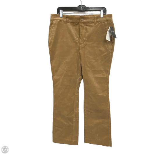 Pants Corduroy By Lauren By Ralph Lauren In Brown, Size: 14p