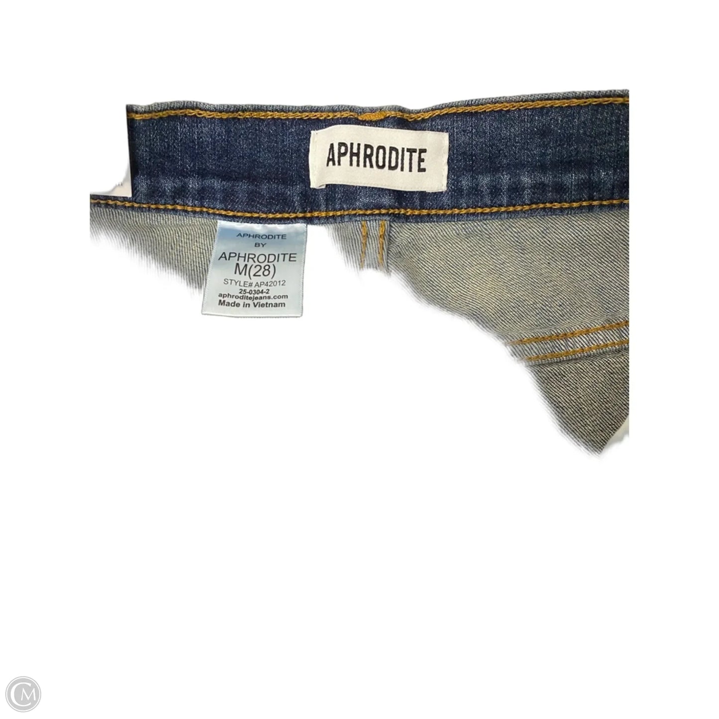Jeans Wide Leg By Clothes Mentor In Blue Denim, Size: M