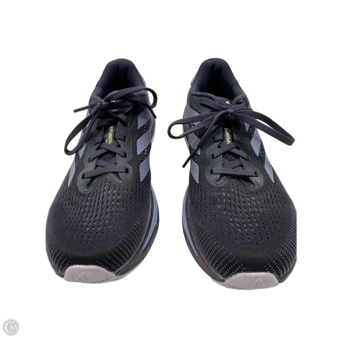 Shoes Athletic By Adidas In Black & Purple, Size: 7