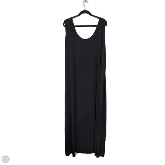 Dress Casual Maxi By Jessica London In Black, Size: 4x