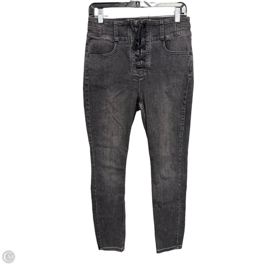Jeans Skinny By We The Free In Black Denim, Size: 10