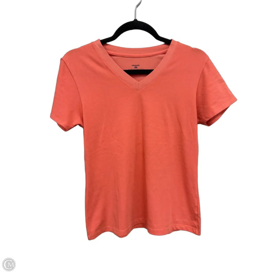 Top Short Sleeve Basic By Patagonia In Peach, Size: M