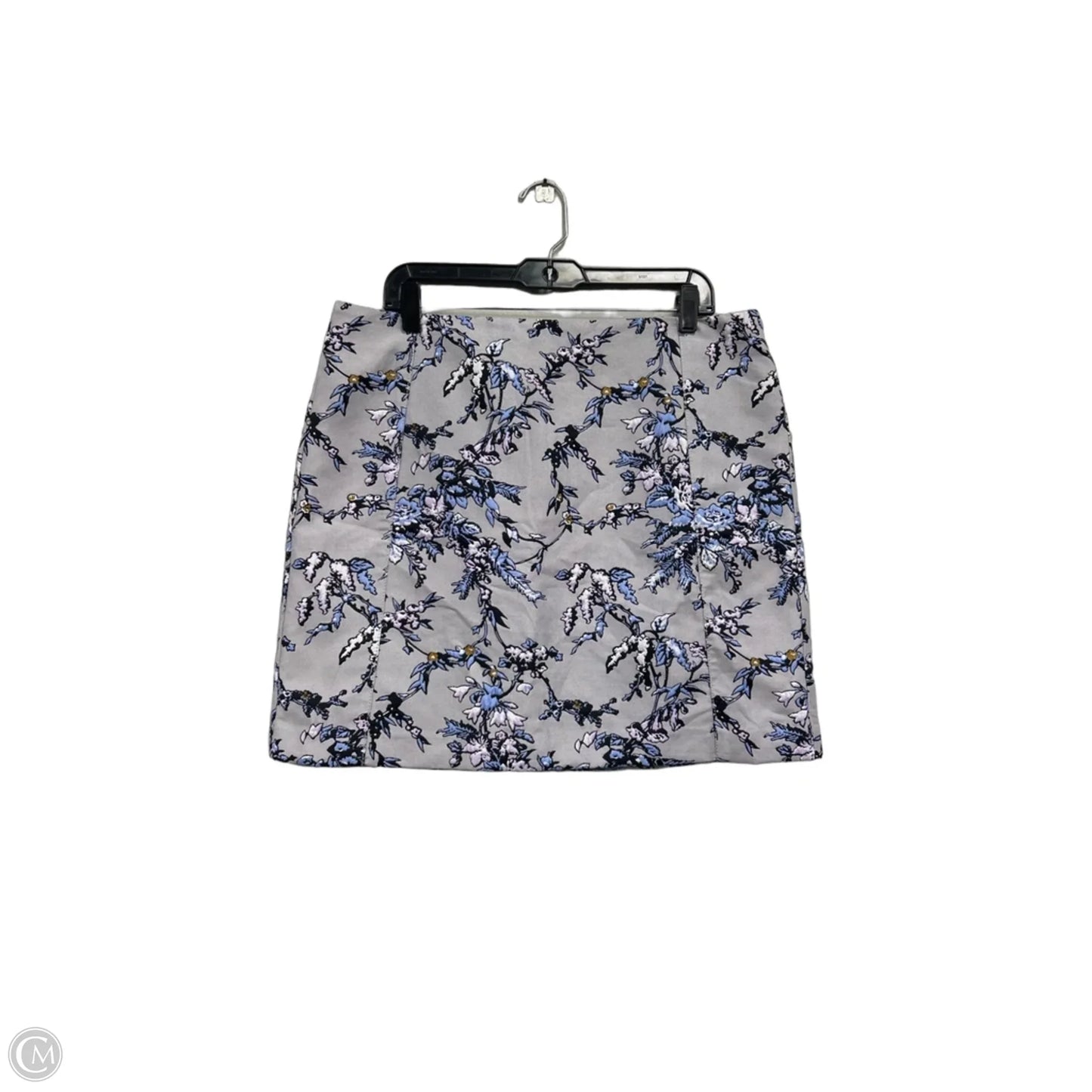 Skirt Mini & Short By Loft In Blue & Purple, Size: 14