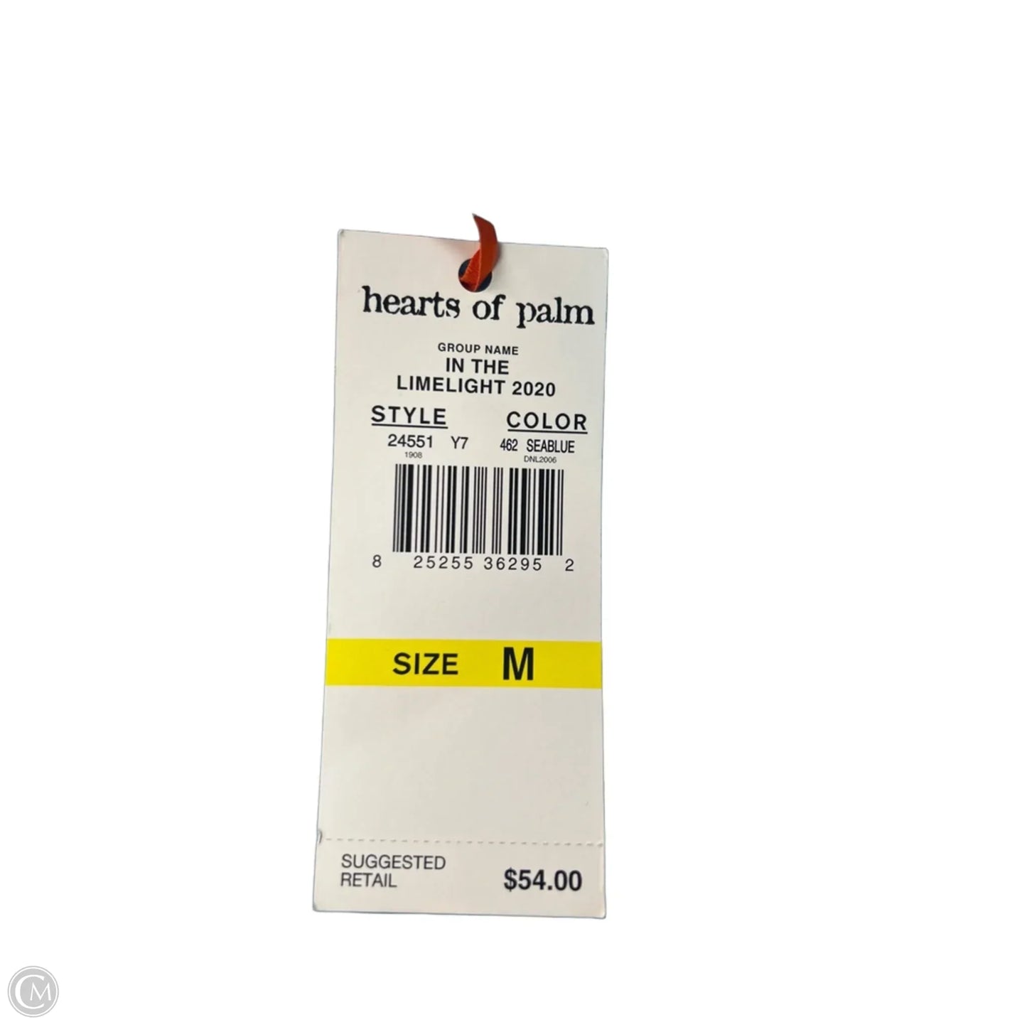 Top Long Sleeve By Hearts Of Palm In Blue, Size: M