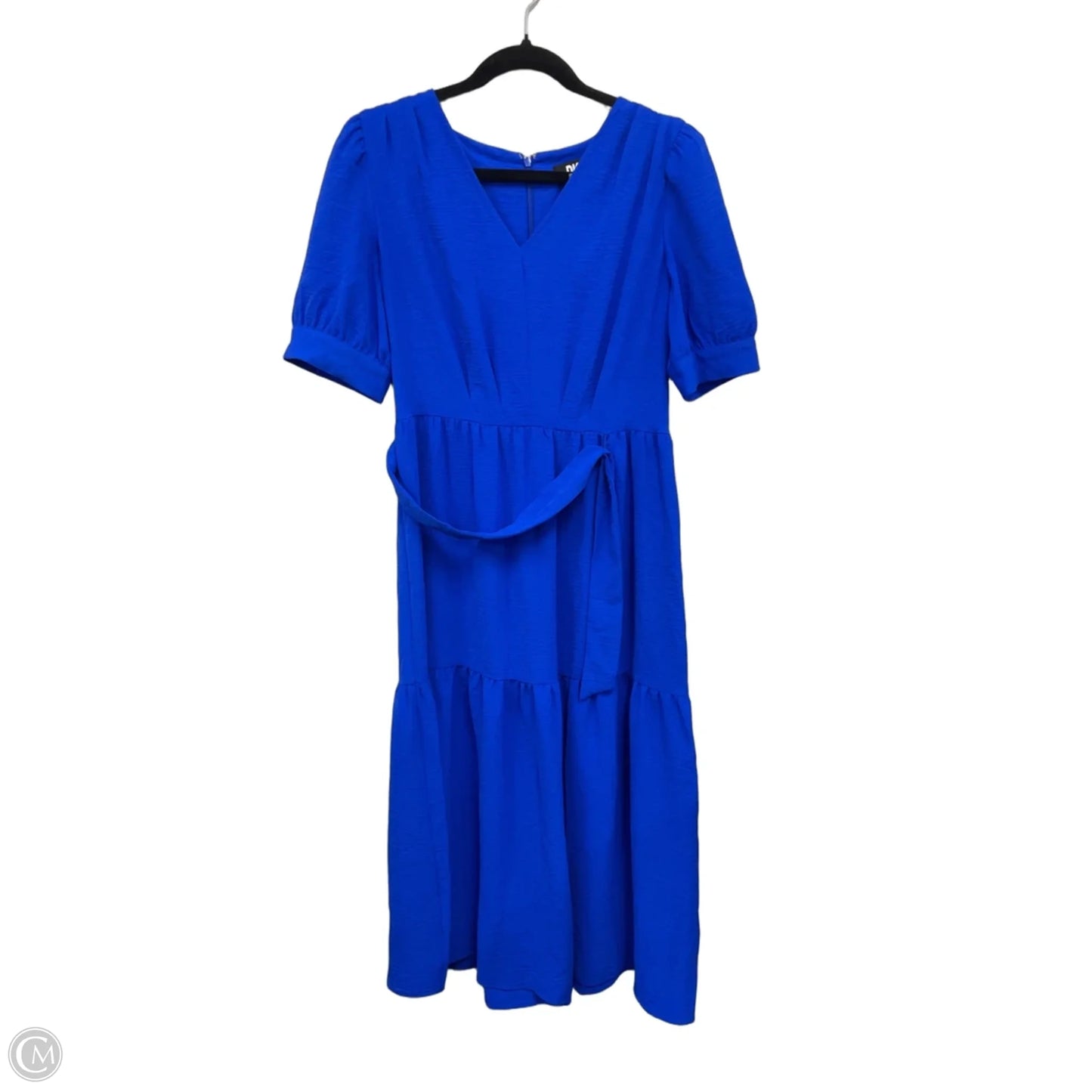 Dress Casual Midi By Dkny In Blue, Size: 6