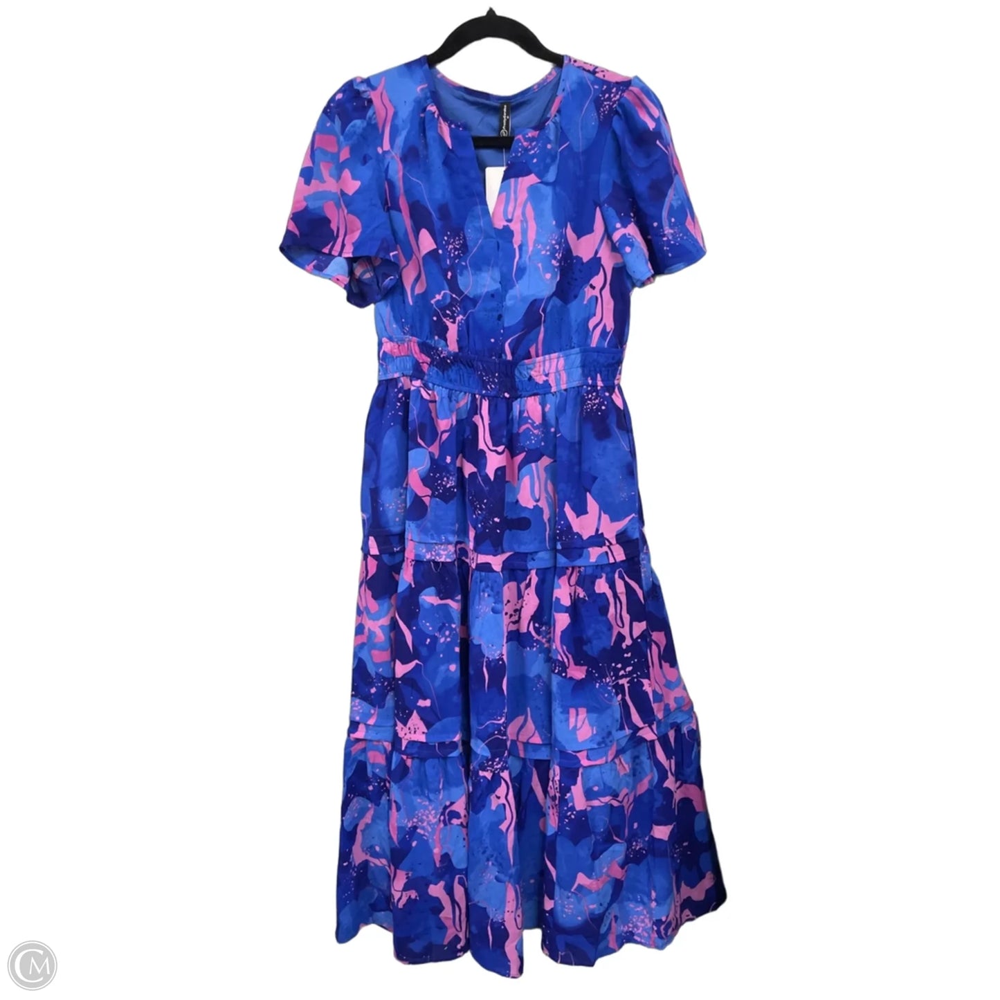Dress Casual Maxi By Prettygarden In Blue & Pink, Size: M