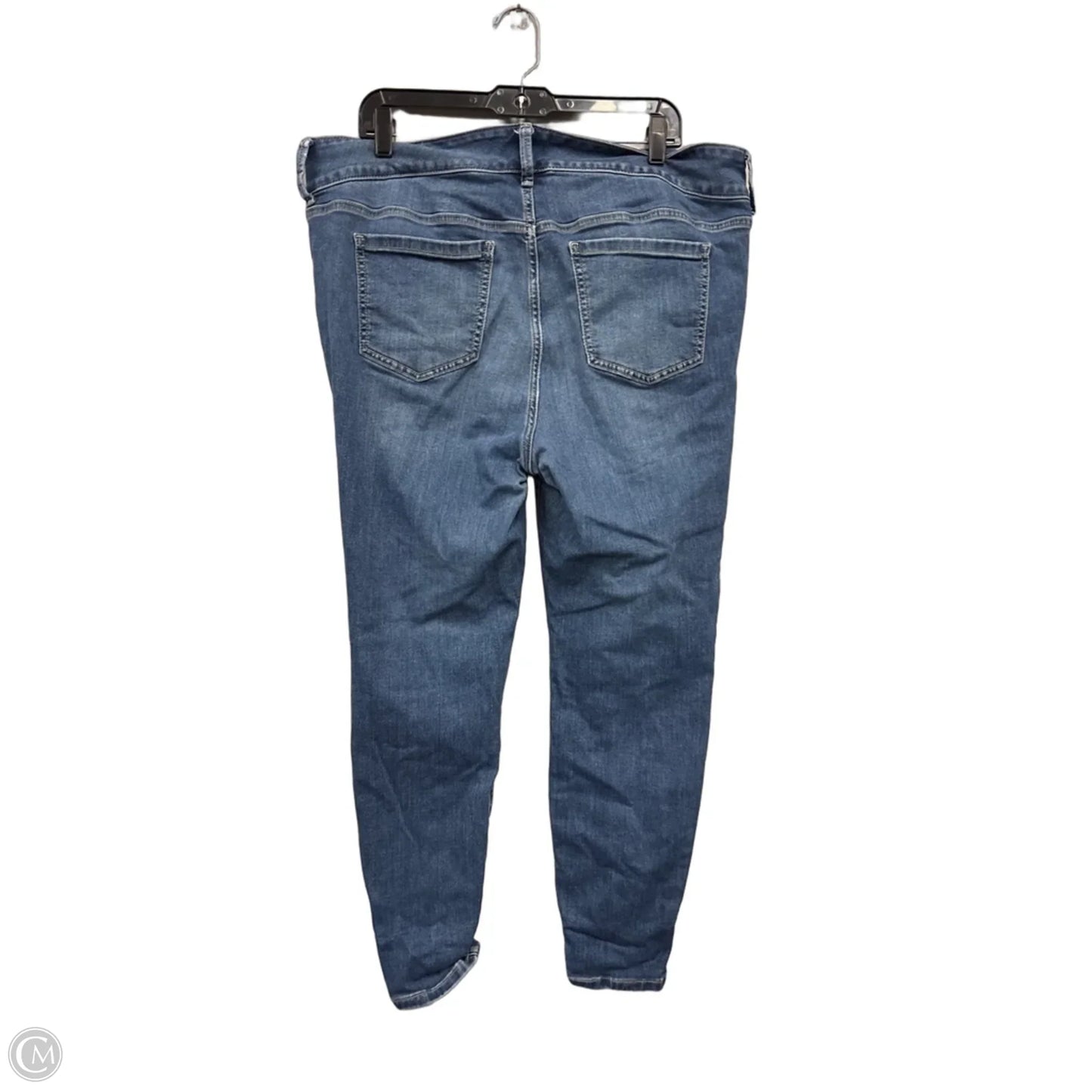 Jeans Jeggings By Torrid In Blue Denim, Size: 18