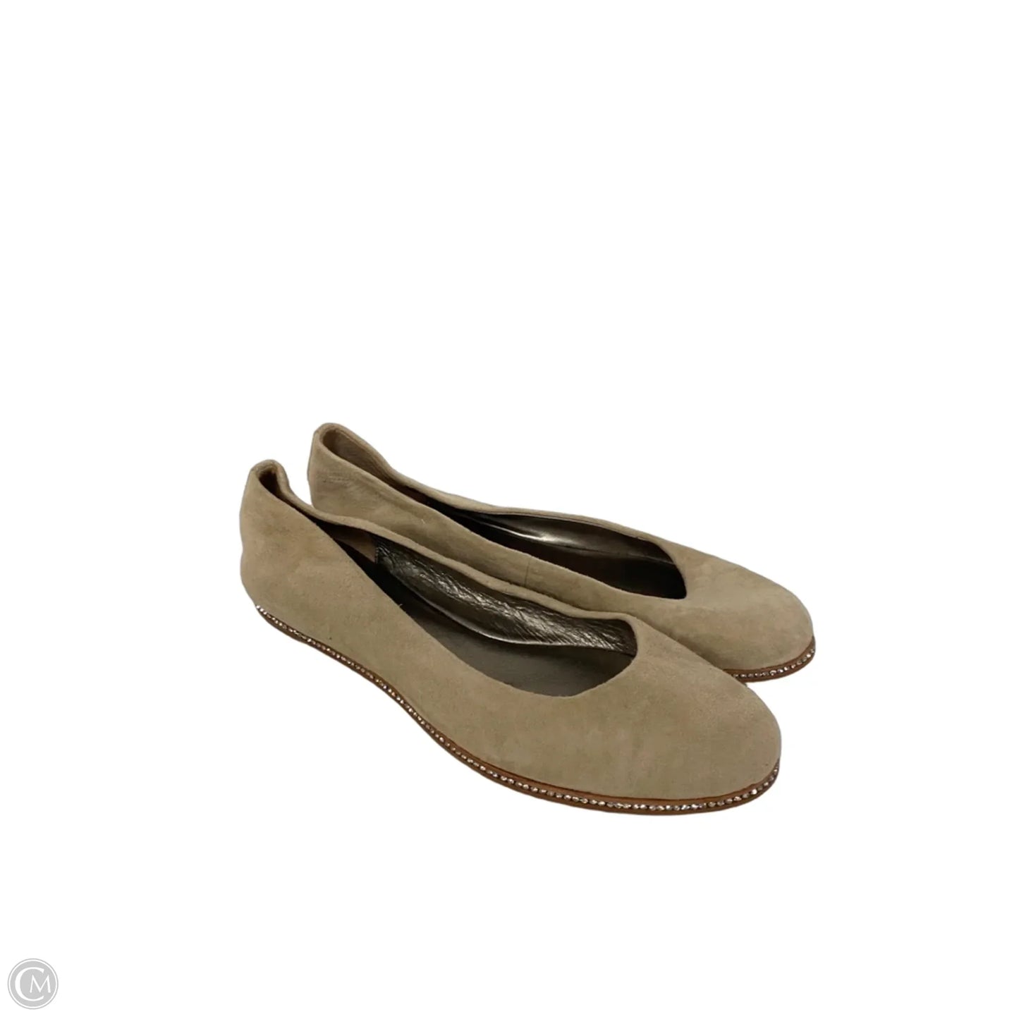 Shoes Flats By Donald Pliner In Taupe, Size: 10