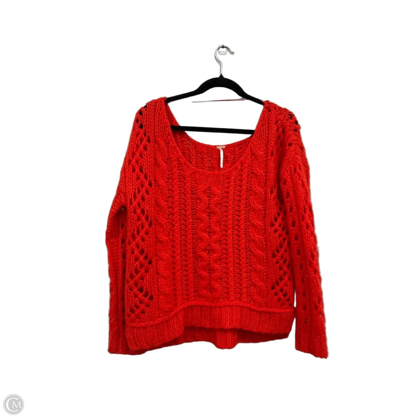 Sweater By Free People In Orange, Size: S