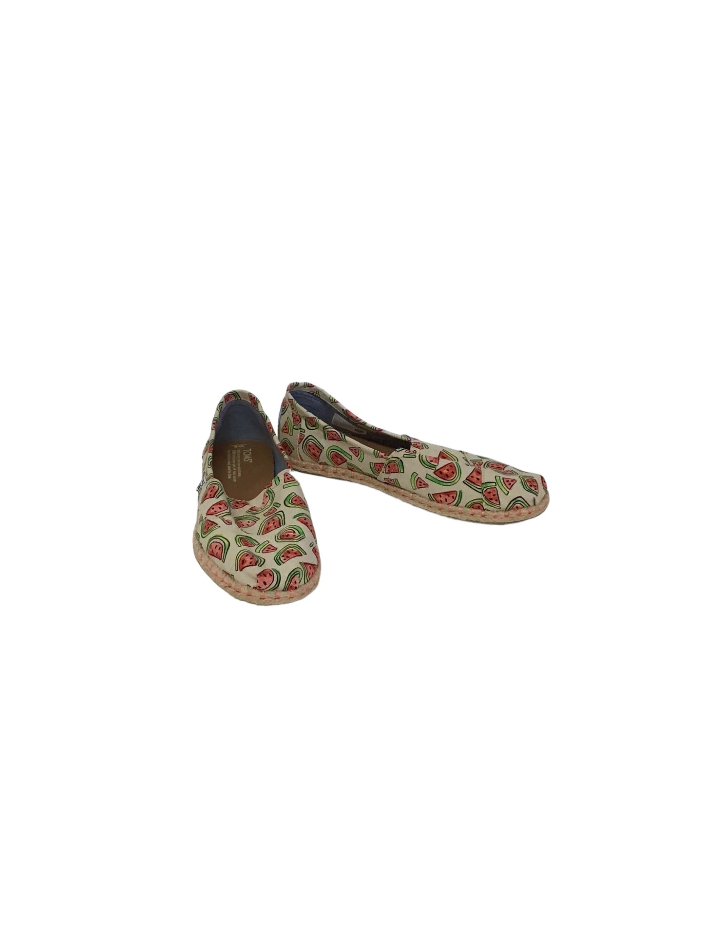 Shoes Flats By Toms In Multi-colored, Size: 8