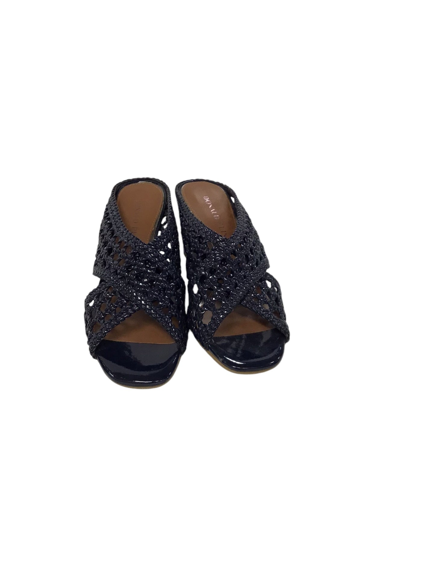 Sandals Heels Wedge By Donald Pliner In Navy, Size: 7