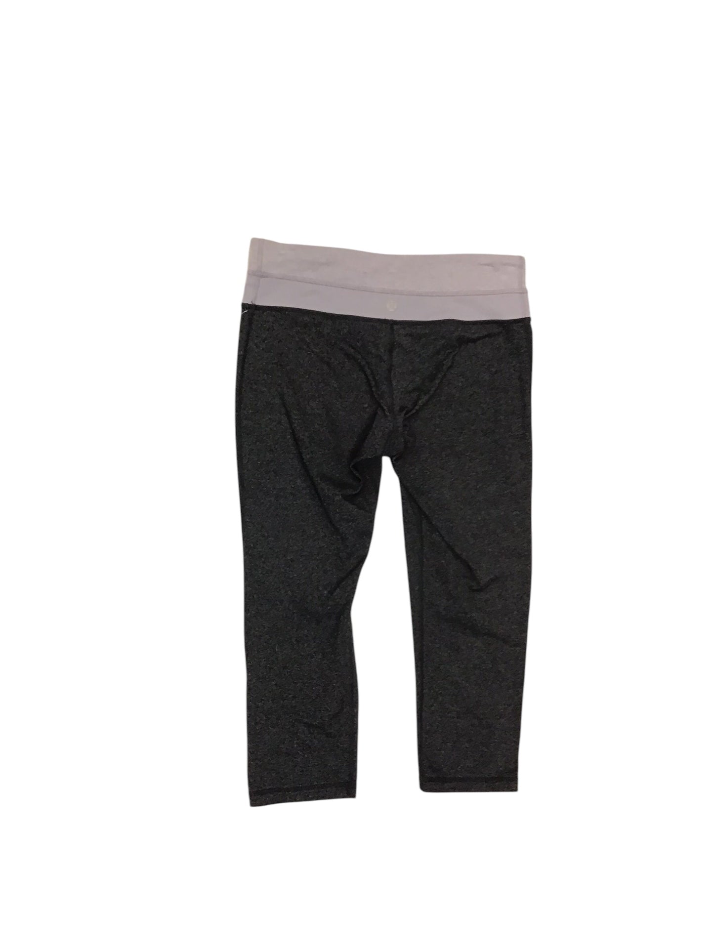 Athletic Capris By Lululemon In Grey, Size: 8