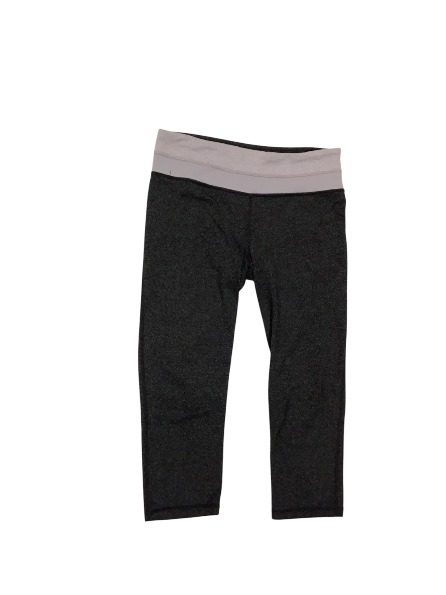 Athletic Capris By Lululemon In Grey, Size: 8