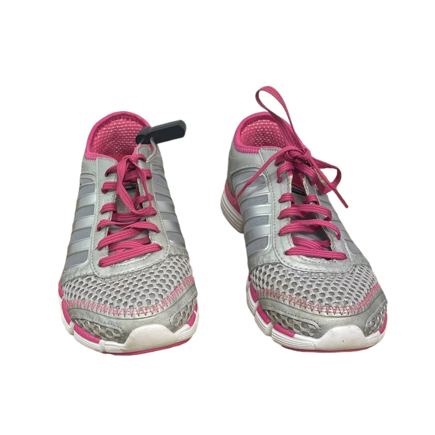 Shoes Athletic By Adidas In Grey & Pink, Size: 7.5