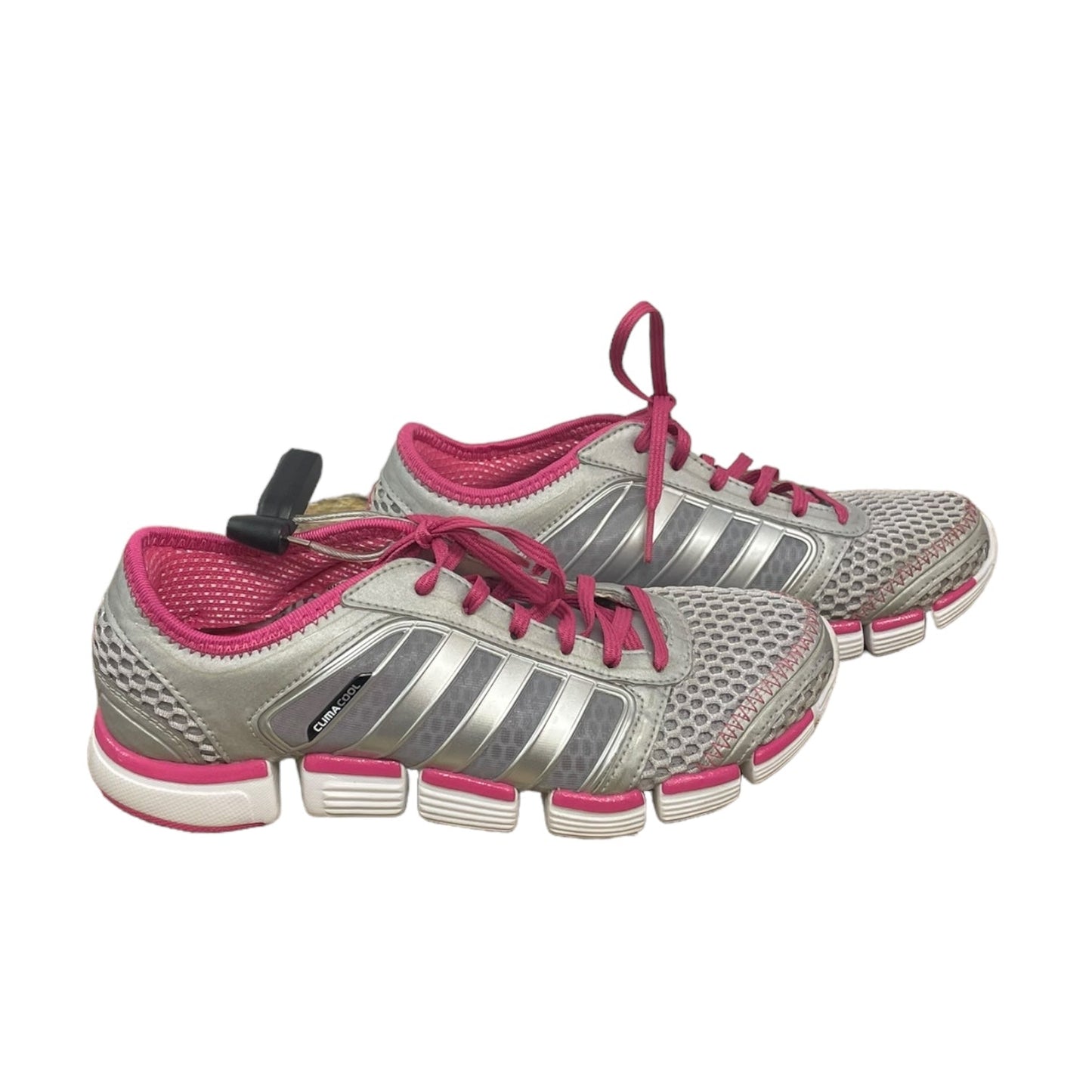 Shoes Athletic By Adidas In Grey & Pink, Size: 7.5