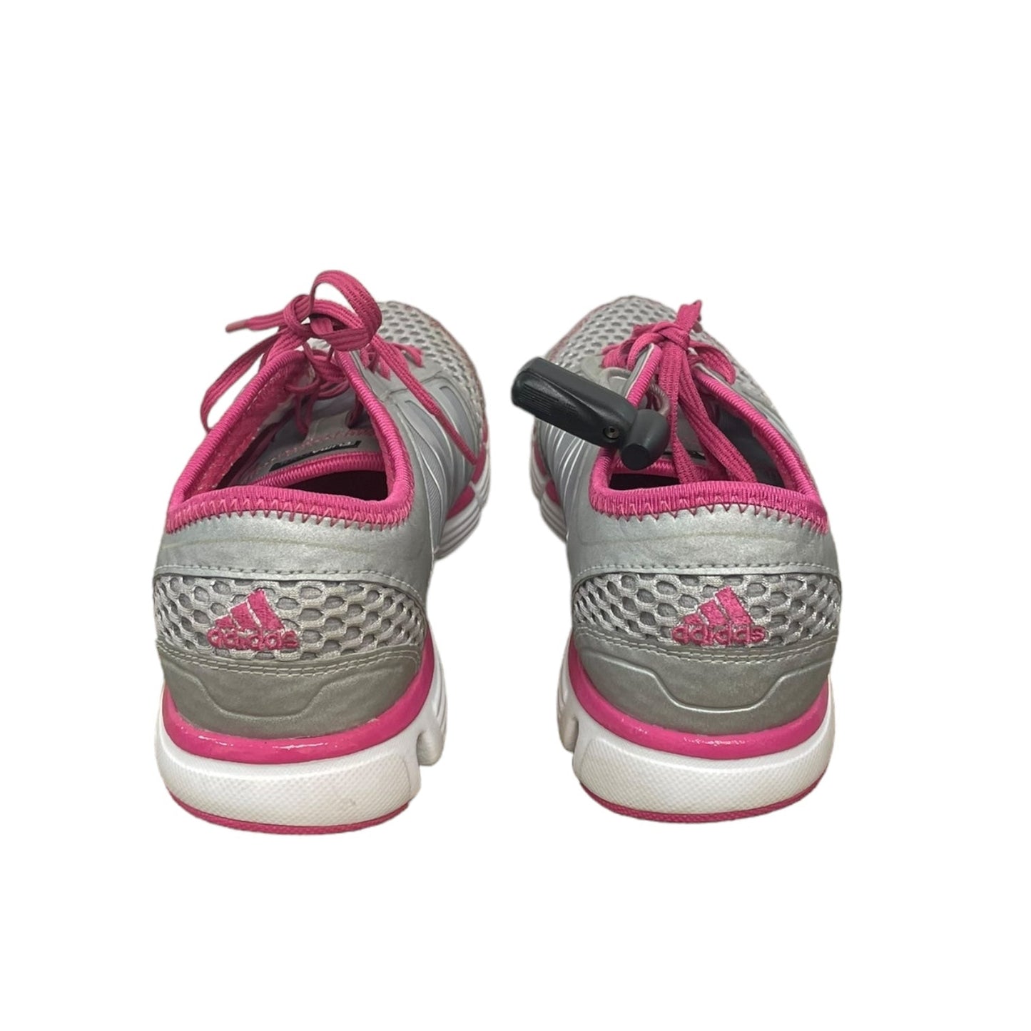 Shoes Athletic By Adidas In Grey & Pink, Size: 7.5