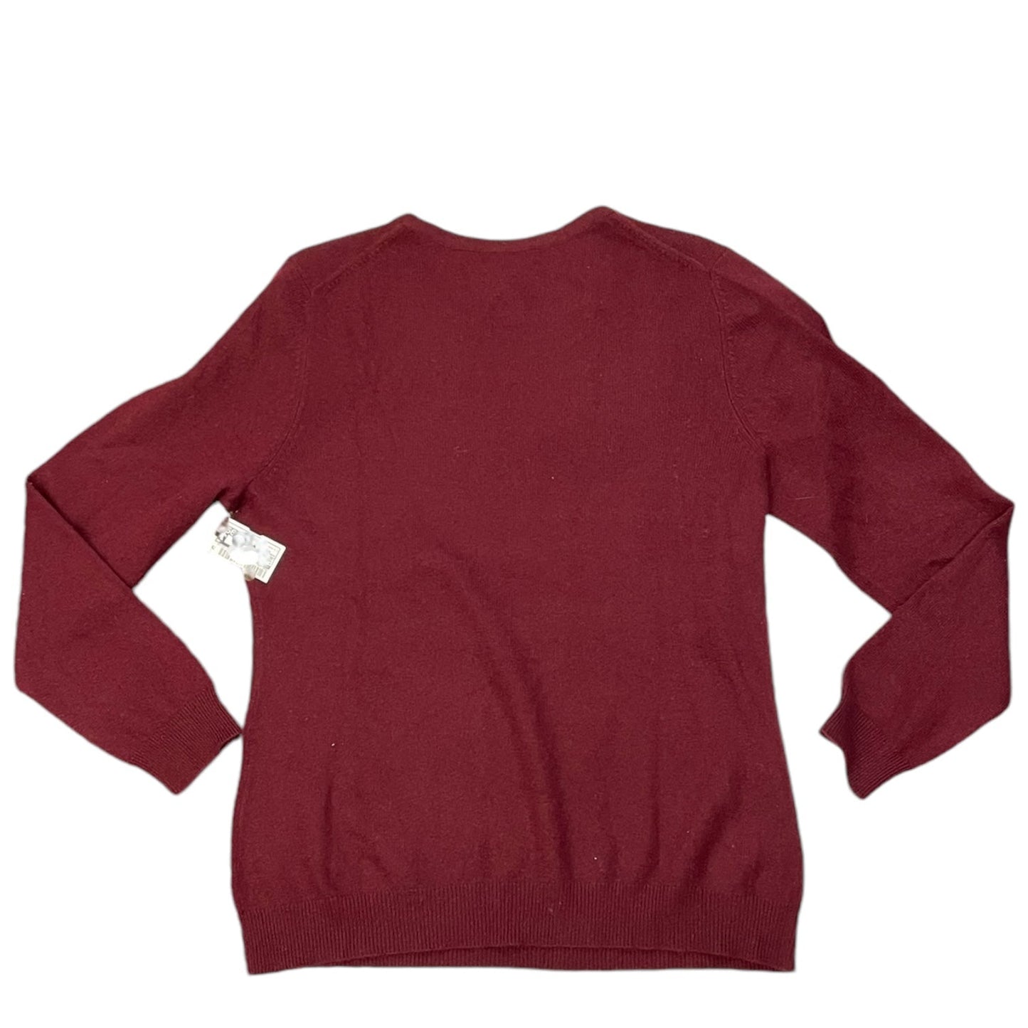 Sweater Cashmere By Charter Club In Maroon, Size: L