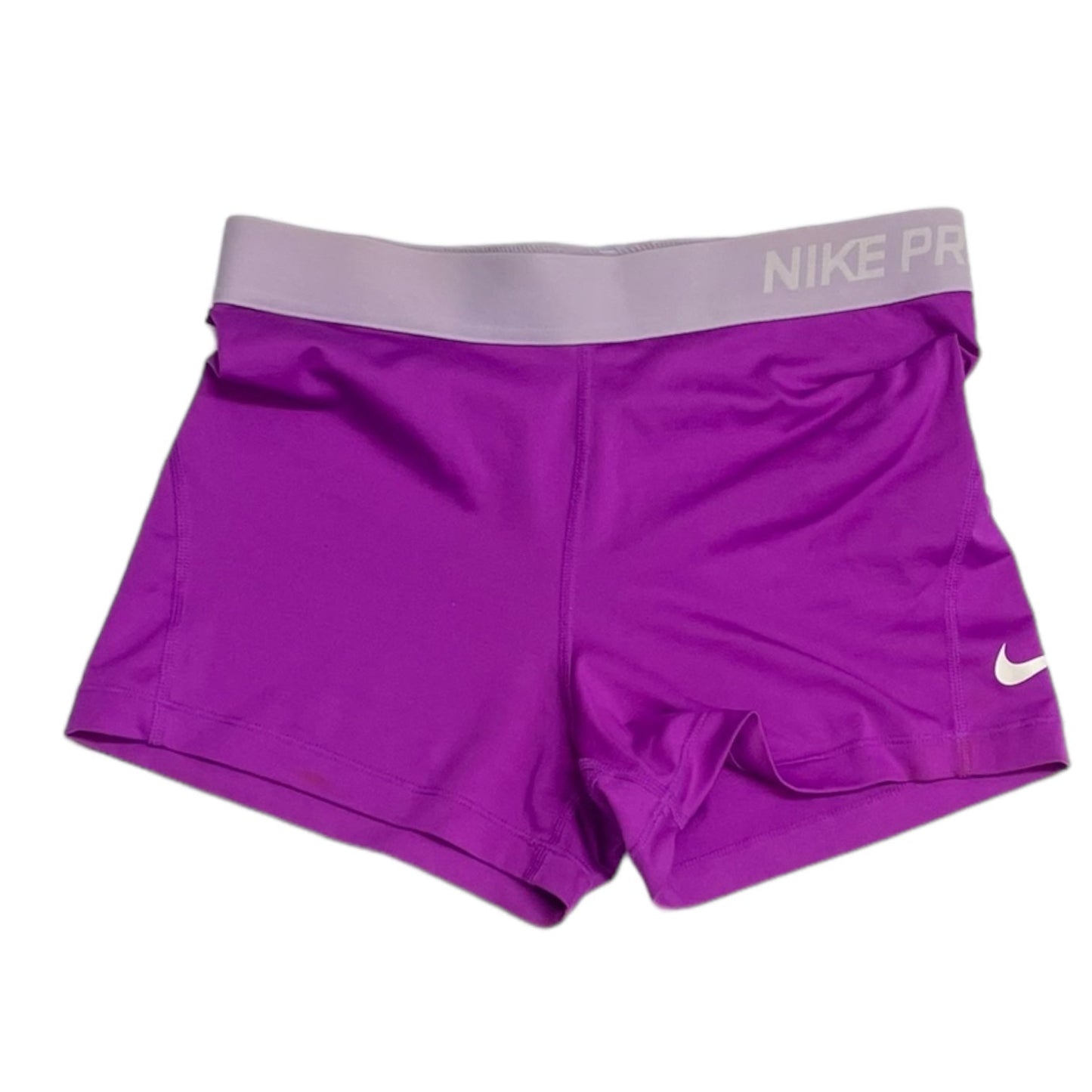 Athletic Shorts By Nike In Purple, Size: M