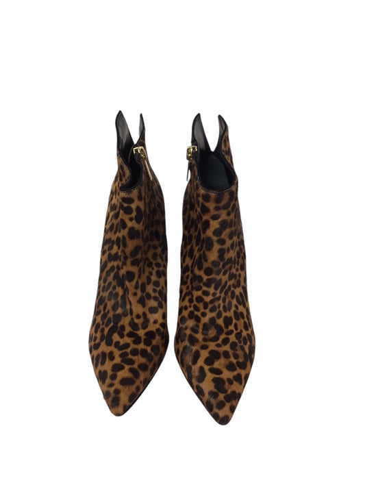 Boots Ankle Heels By Marc By Marc Jacobs In Animal Print, Size: 7