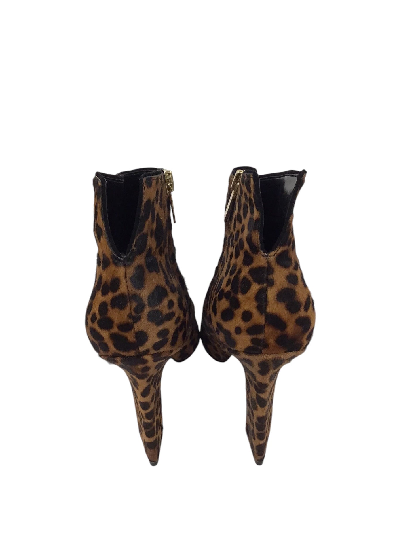 Boots Ankle Heels By Marc By Marc Jacobs In Animal Print, Size: 7