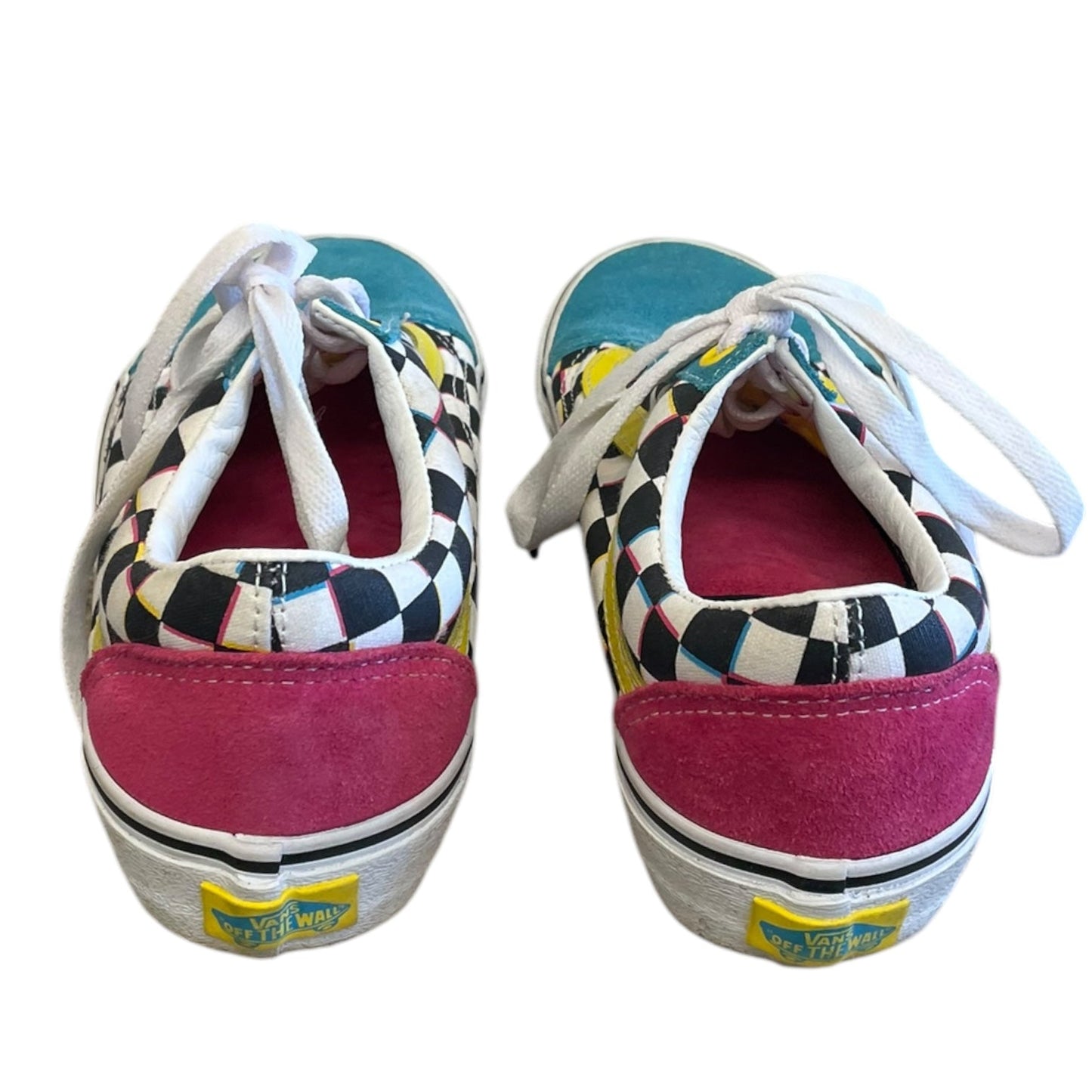 Shoes Sneakers By Vans In Multi-colored, Size: 7