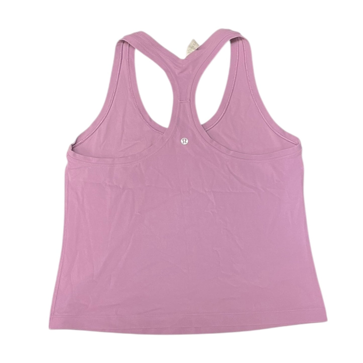 Athletic Tank Top By Lululemon In Purple, Size: 14