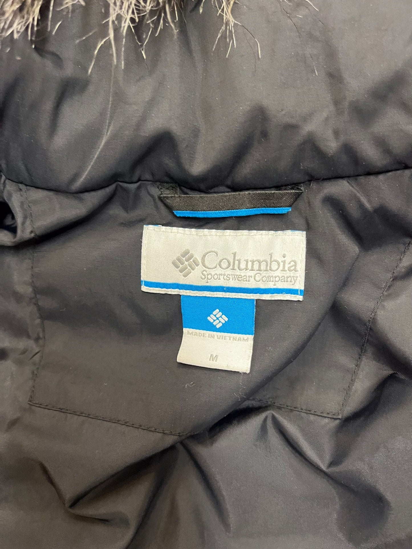 Coat Puffer & Quilted By Columbia In Black, Size: M