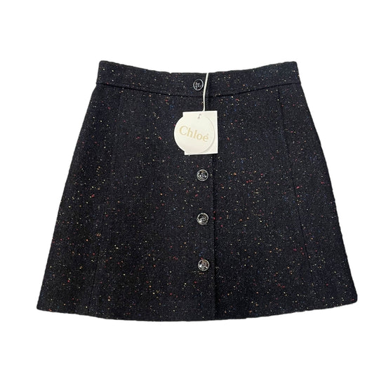 Skirt Mini & Short By Chloe In Polkadot Pattern, Size: L