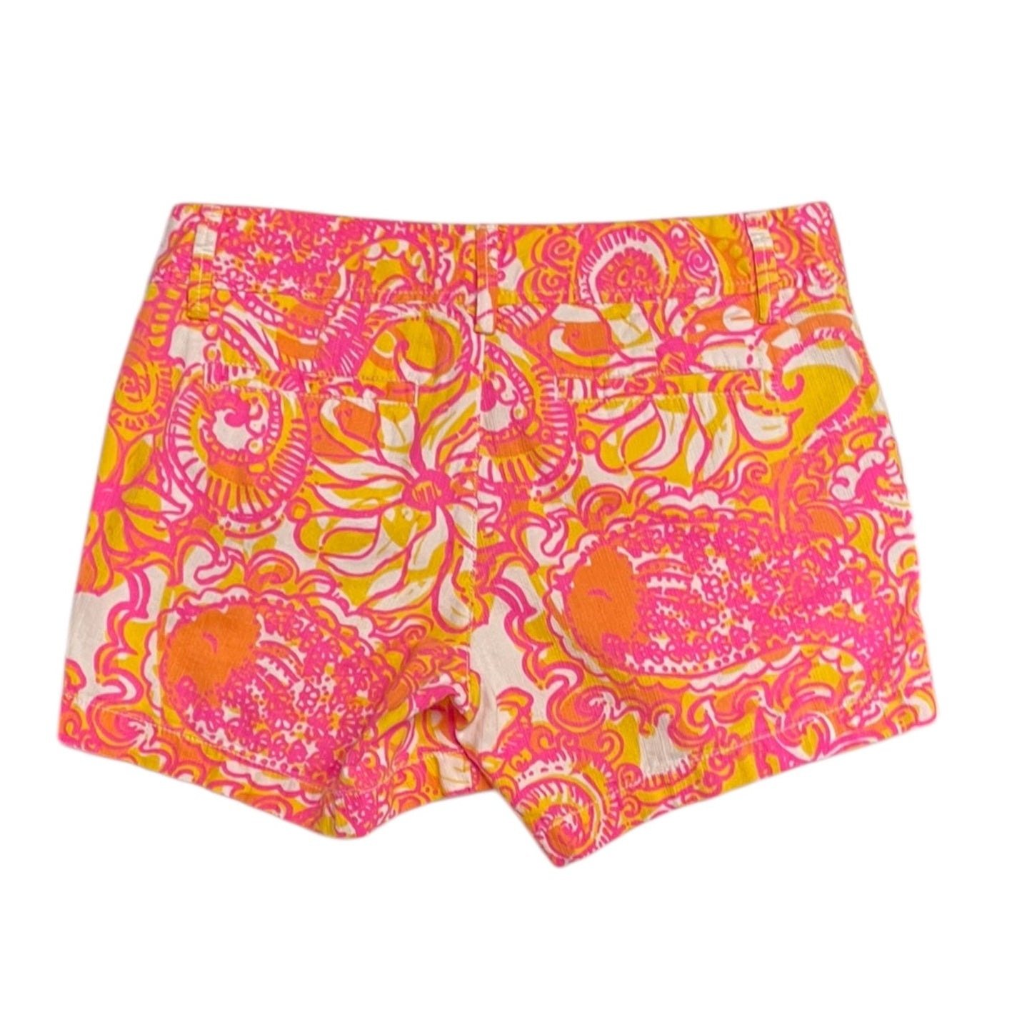 Shorts By Lilly Pulitzer In Orange & Pink, Size: 6