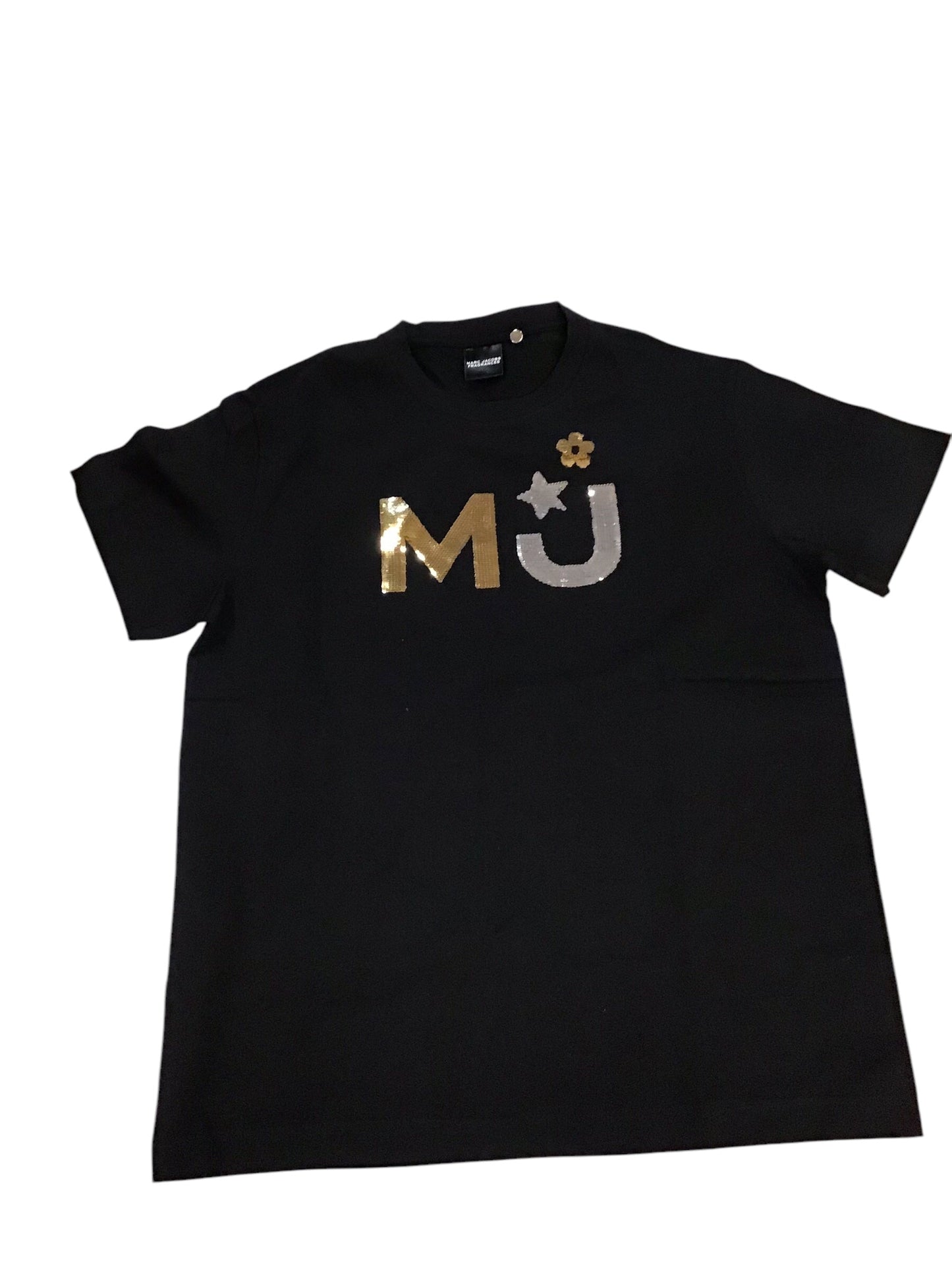 Top Short Sleeve Designer By Marc By Marc Jacobs In Black