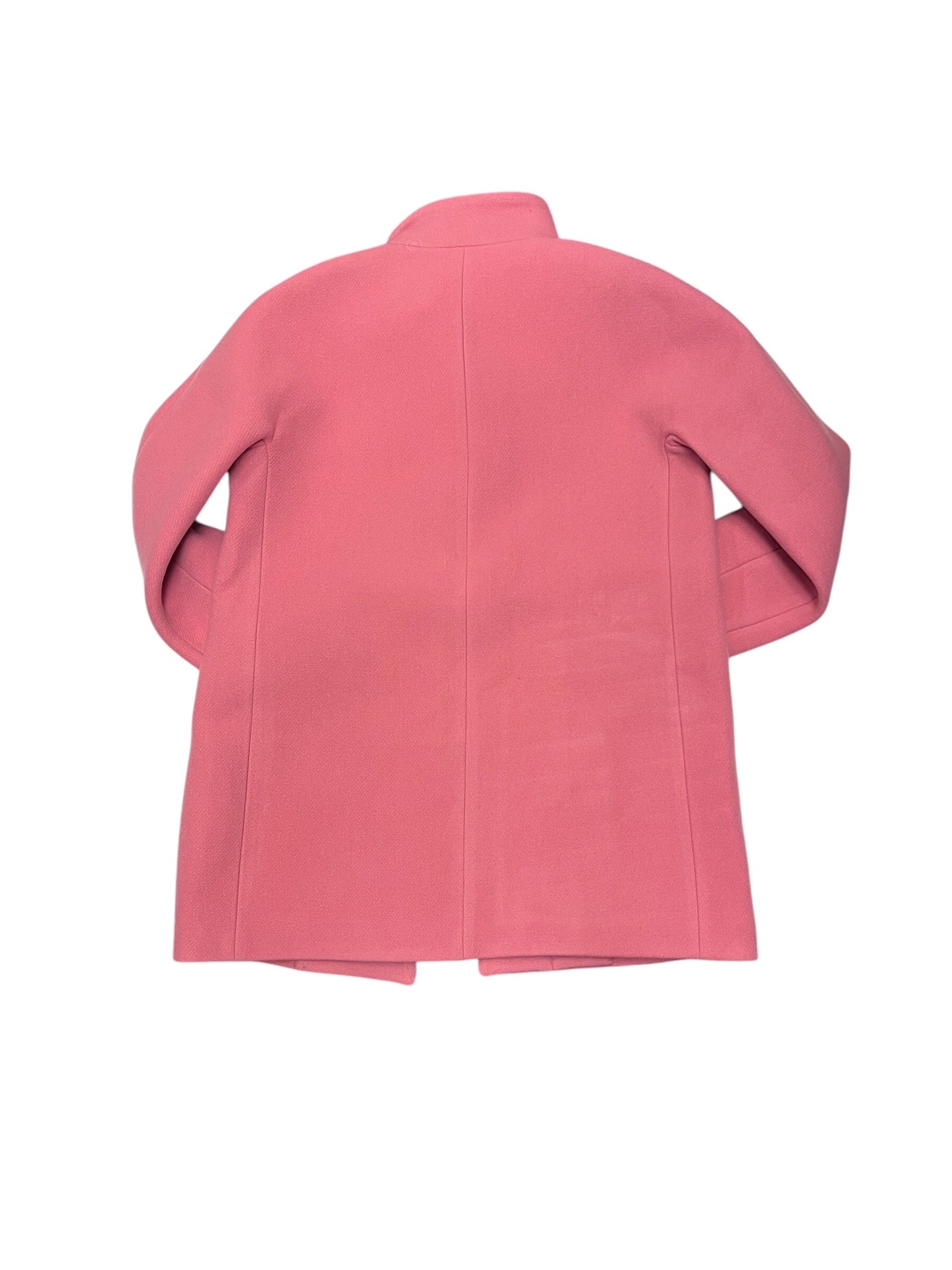 Coat Wool By J. Crew In Pink, Size: 12p