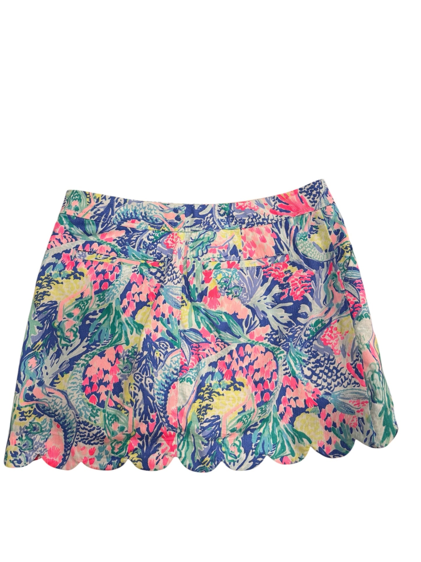 Shorts Designer By Lilly Pulitzer In Blue & Pink, Size: 0p