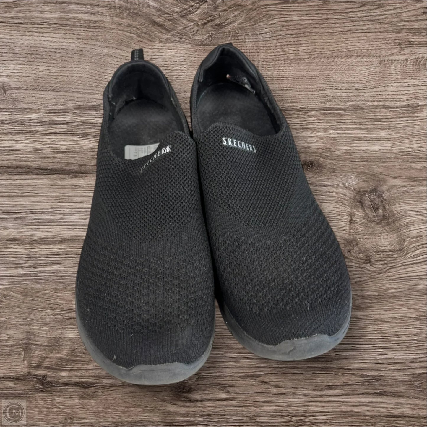 Shoes Flats By Skechers In Black, Size: 7.5