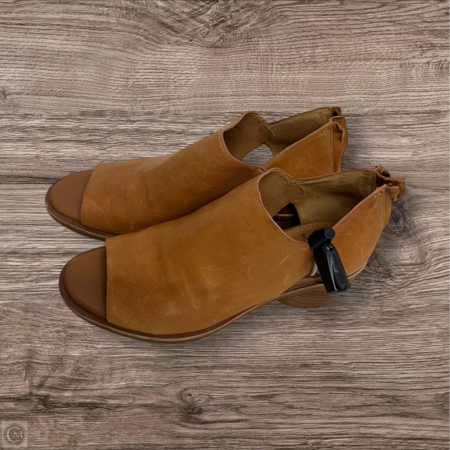 Sandals Heels Block By Sofft In Brown, Size: 7