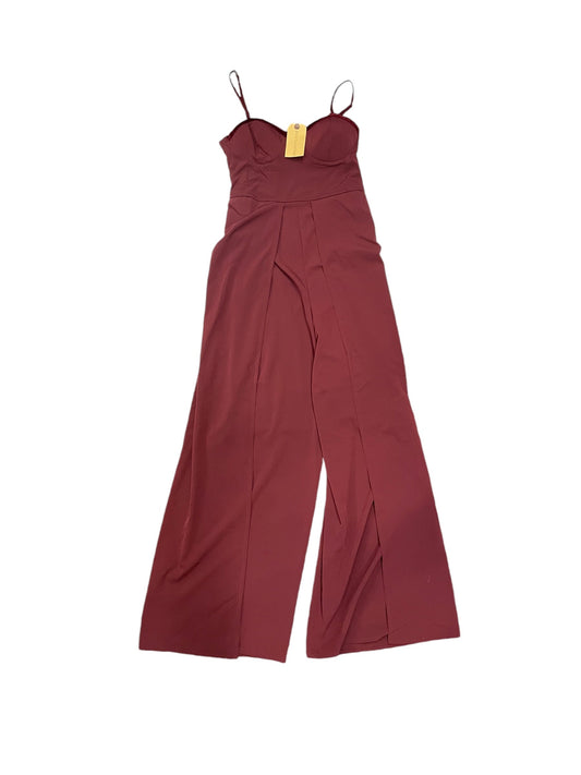 Jumpsuit By Clothes Mentor In Red, Size: M