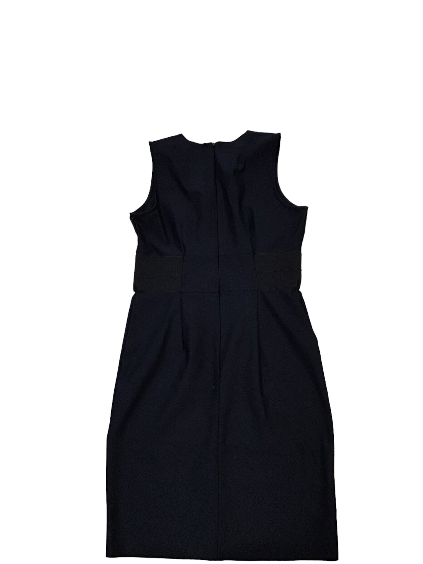 Black Dress Casual Midi Ann Taylor, Size 8