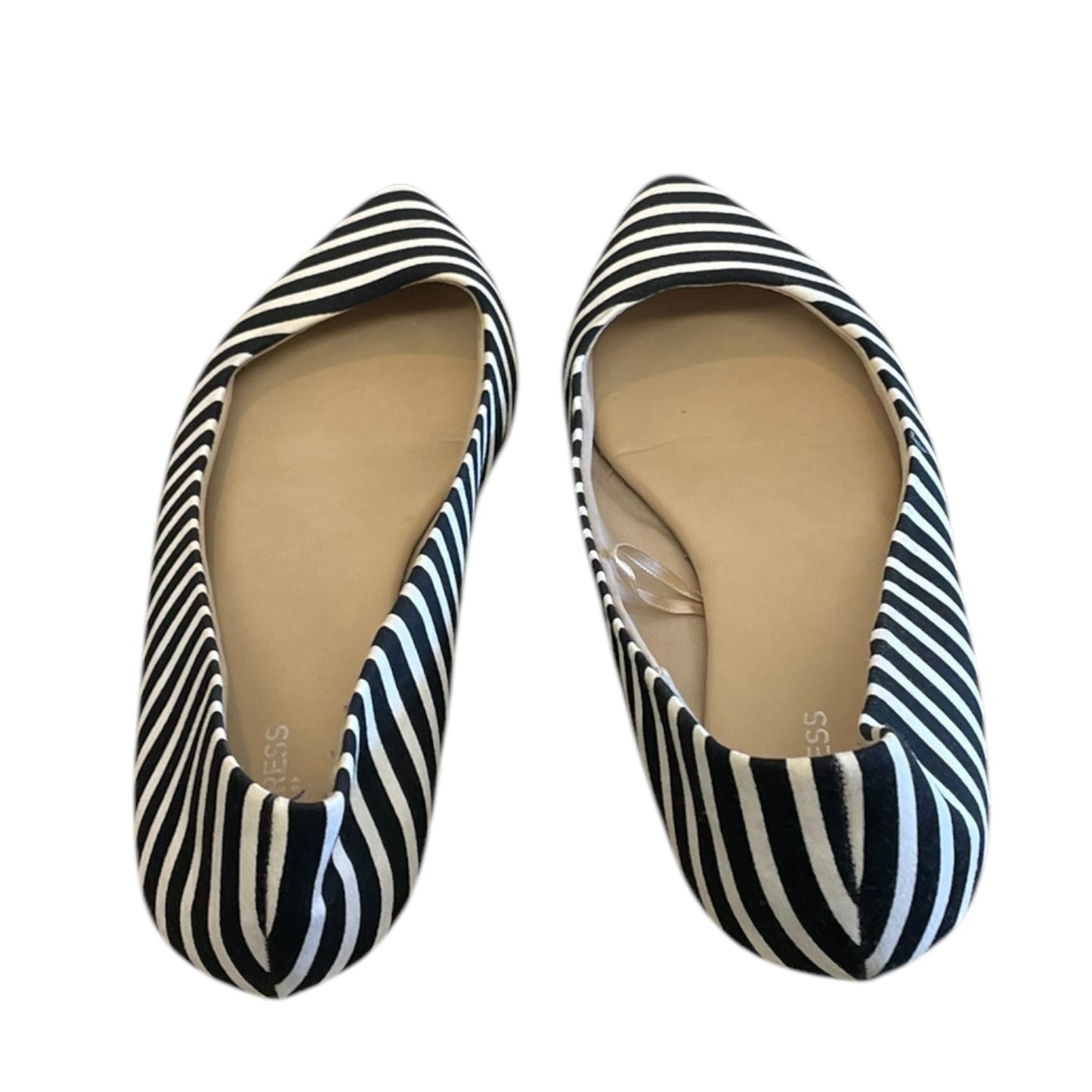 Shoes Flats By Express In Striped Pattern, Size: 7