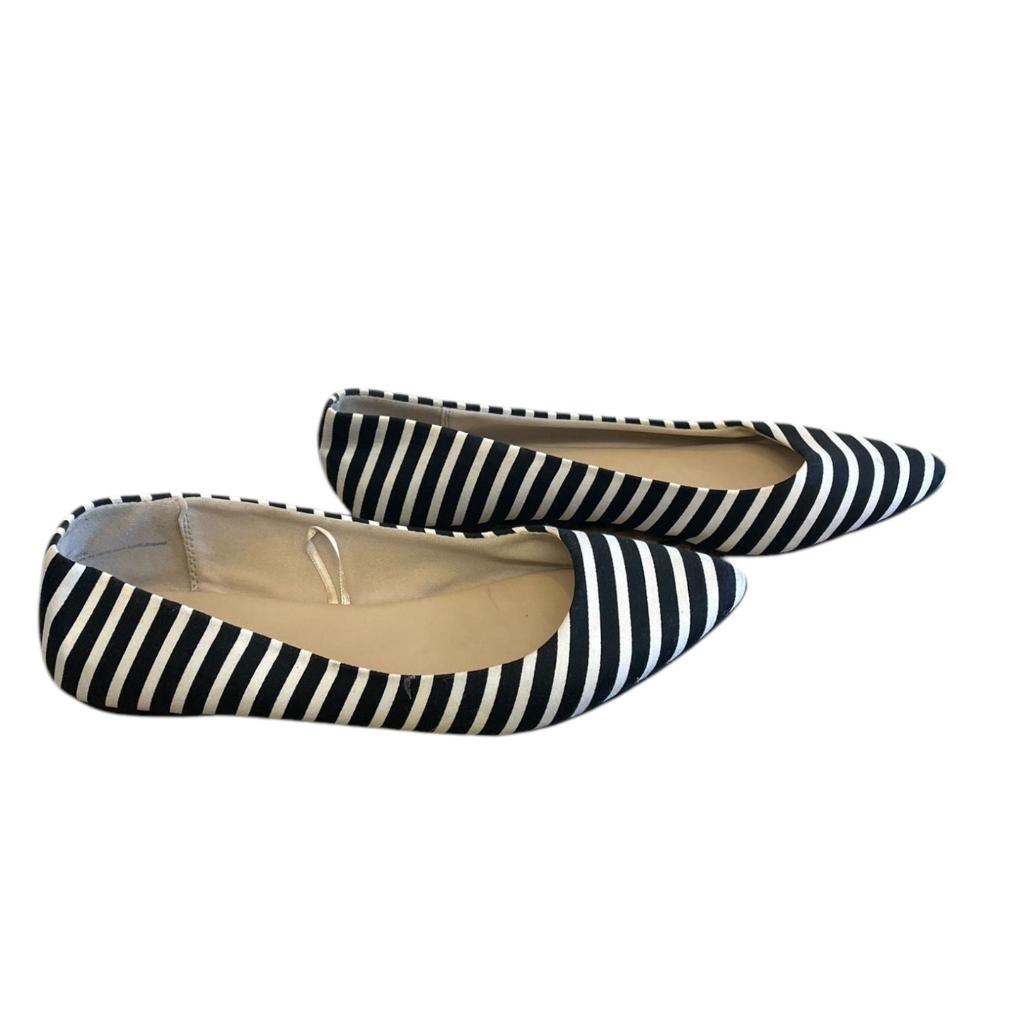 Shoes Flats By Express In Striped Pattern, Size: 7