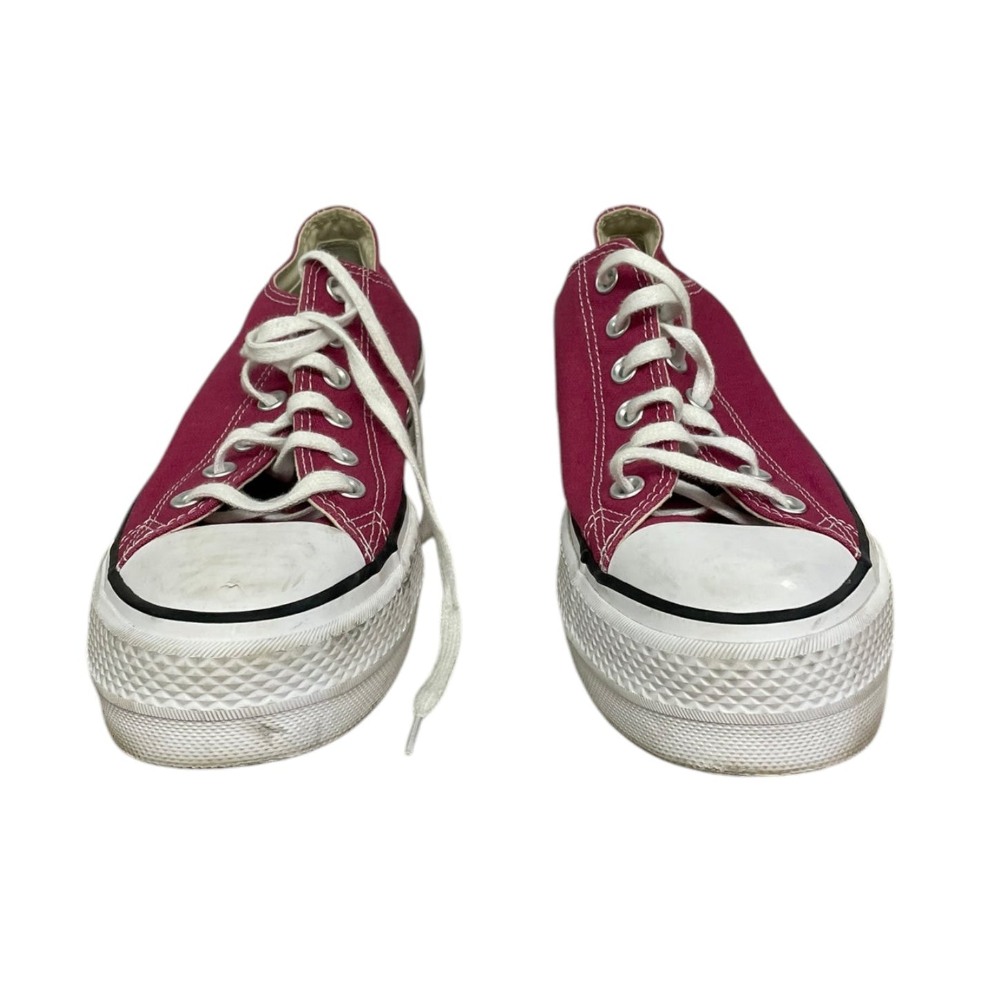 Shoes Sneakers Platform By Converse In Pink, Size: 10