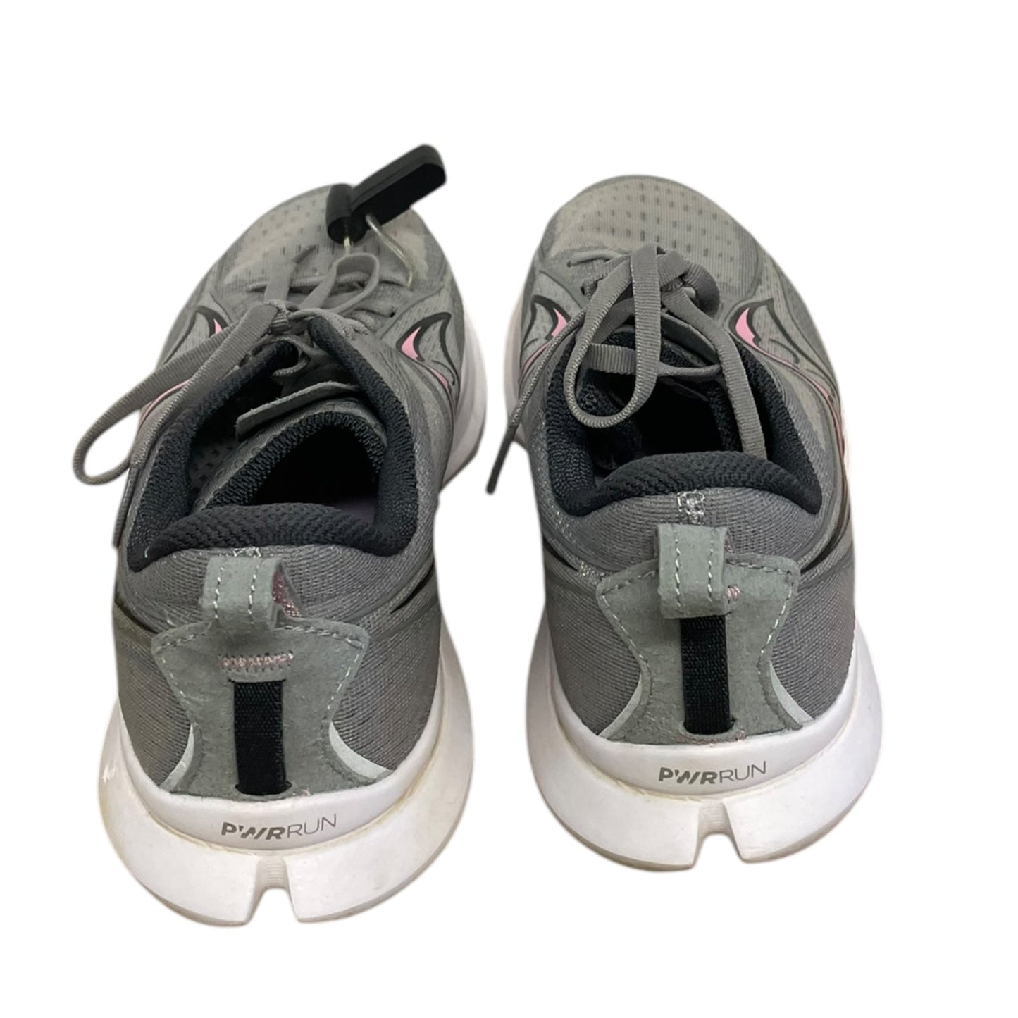 Shoes Athletic By Clothes Mentor In Grey & Pink, Size: 10.5