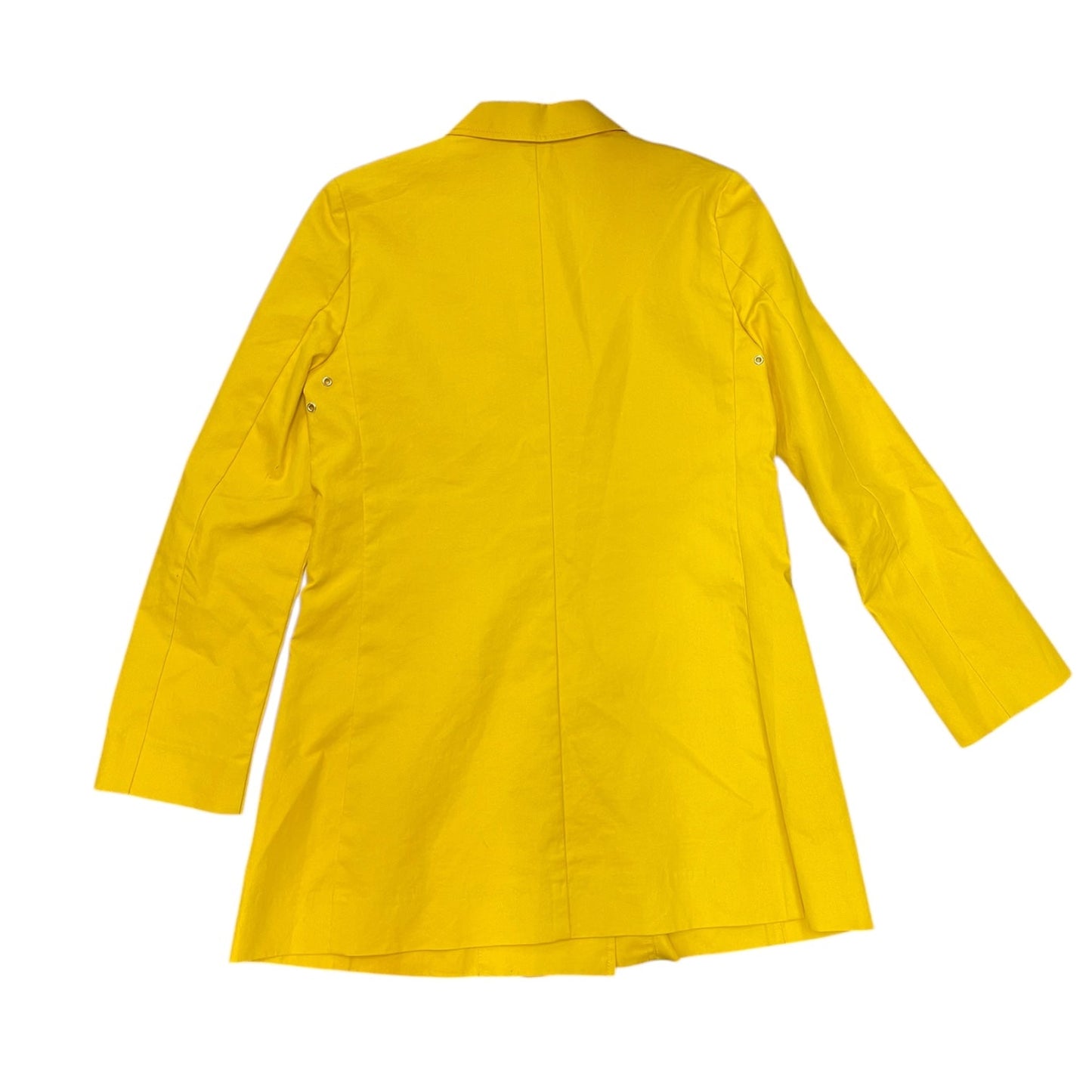 Tory Burch Peacoat In Yellow, Size: 4