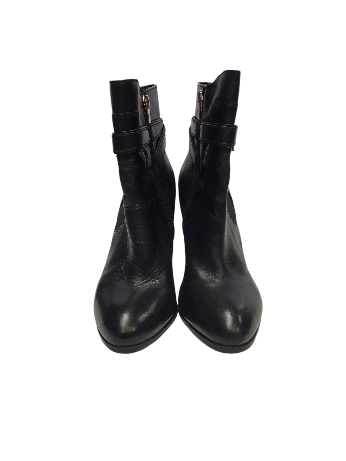 Boots Ankle Heels By Aldo In Black, Size: 10