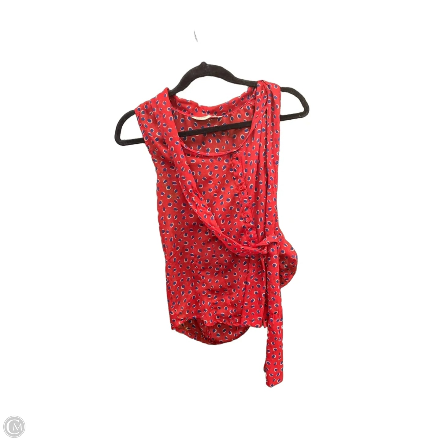 Top Sleeveless By Old Navy In Red, Size: M
