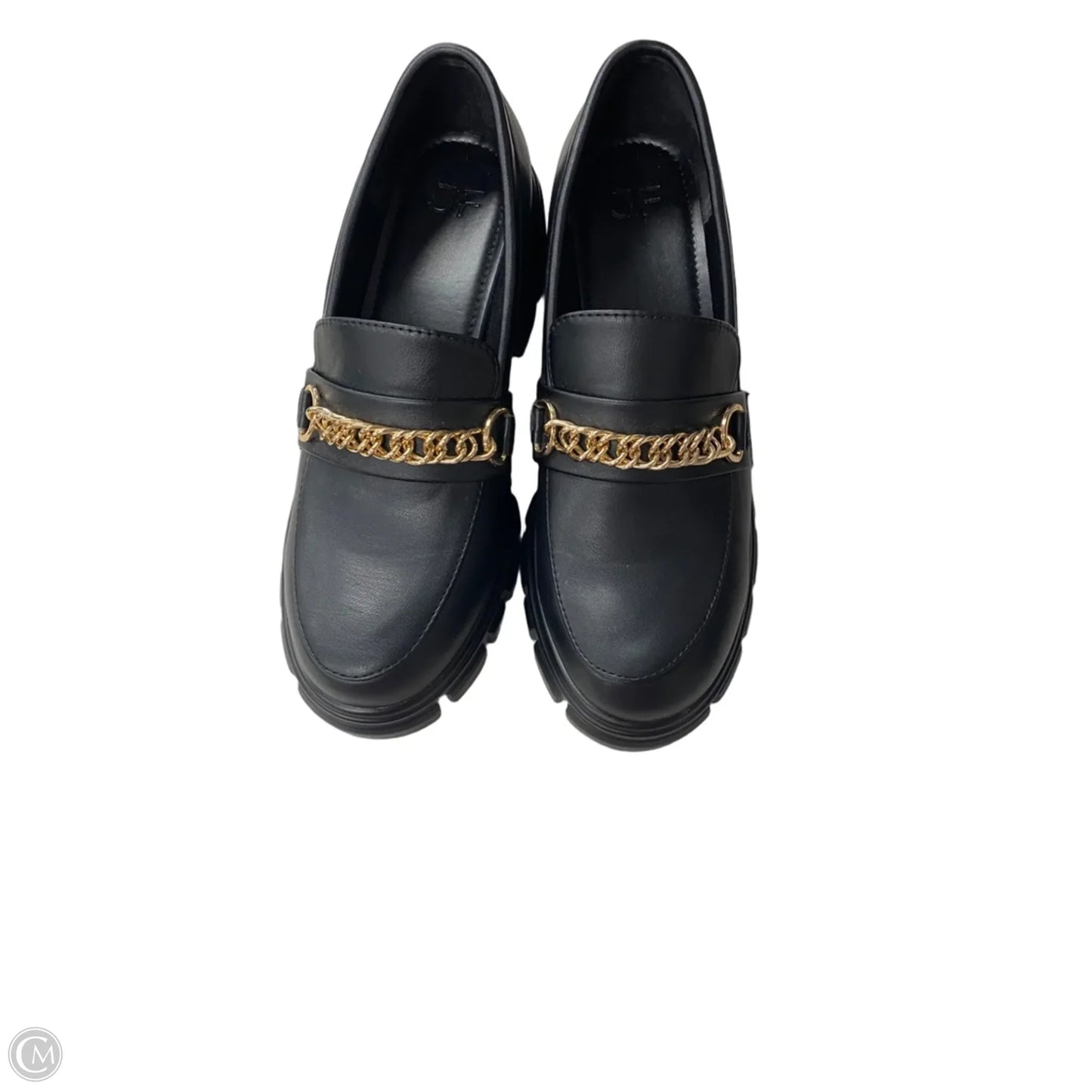 Shoes Heels Block By Jf In Black, Size: 8